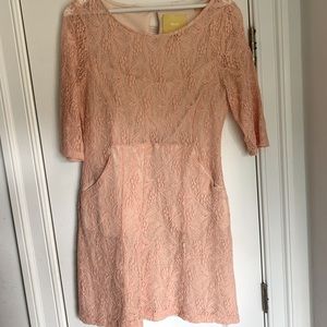 Anthropology shorter dress EUC size large
